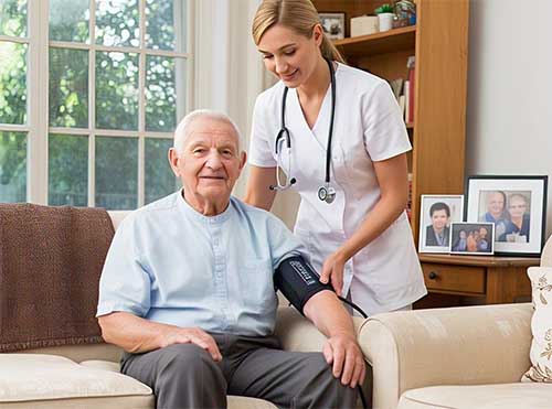 Elder/Old Age Care at Home & Hospital